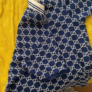 Gucci embroidered GG polo shirt worn once great condition size S